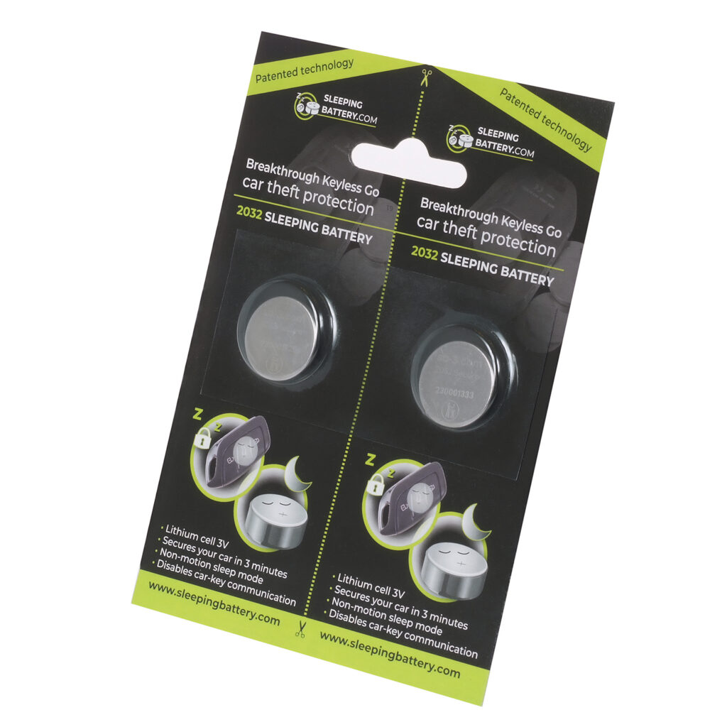 Sleeping Battery tegen keyless entry diefstal